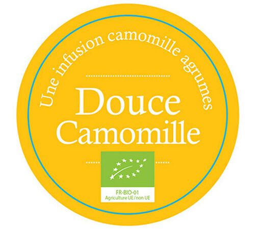 Infusion Douce Camomille Bio - Vrac 2 x 100 g - COMPTOIR FRAN&Ccedil;AIS DU TH&Eacute; image number 1