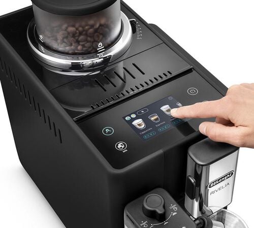 Machine &agrave; caf&eacute; auto - RIVELIA + lait - DELONGHI - Bon &eacute;tat image number 9