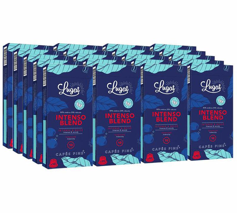 200 capsule compatibili Nespresso* Original Intenso Blend per &ndash; Lugat image number 0