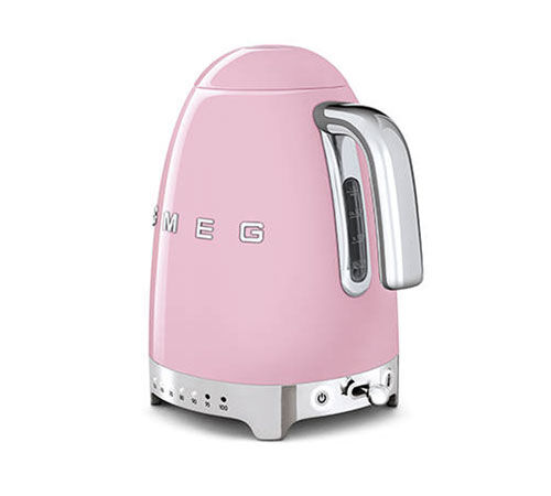 Bouilloire SMEG Rose - KLF04PKEU temp&eacute;rature r&eacute;glable 1.7 L image number 1