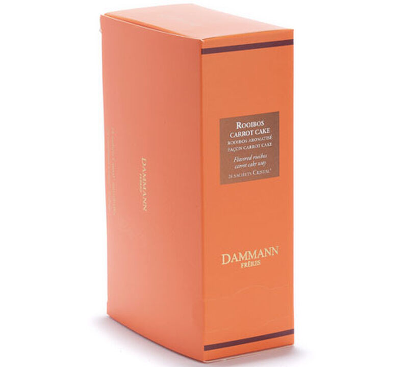 Rooibos Carrot Cake -  24 sachets -  DAMMANN FR&Egrave;RES image number 1