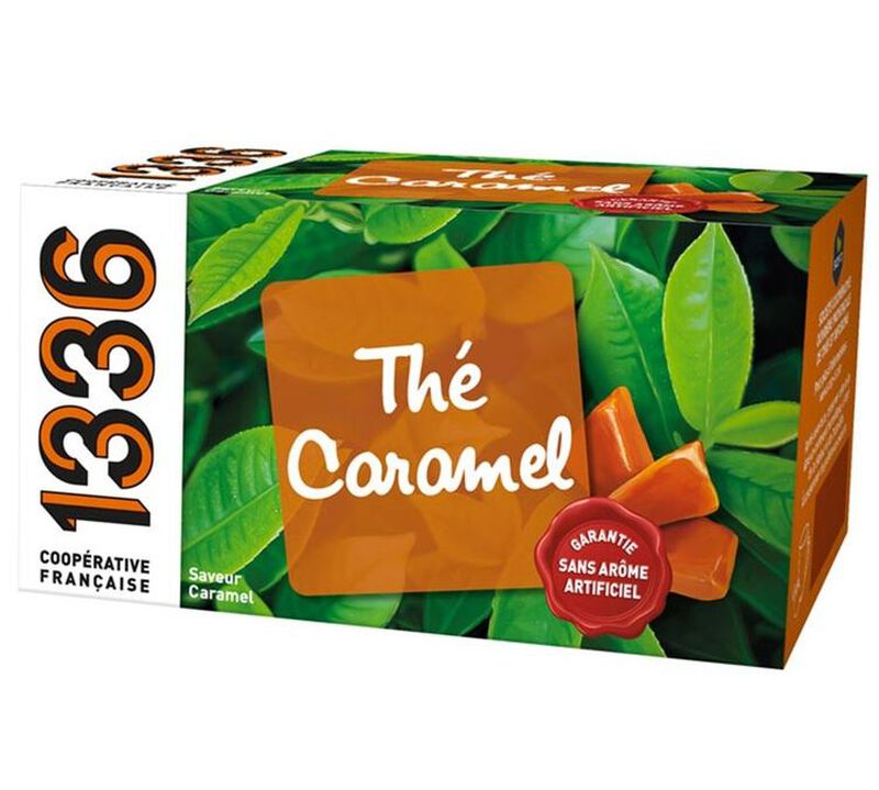 Th&eacute; Noir Caramel - 20 sachets - 1336 (Scop TI) image number 0