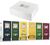 Coffret Pr&eacute;sentation Vide avec Assortiment de Th&eacute;s - 6 x 25 sachets - KUSMI TEA image