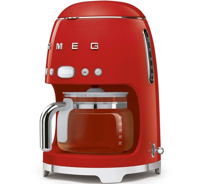 Smeg DCF02RDEU Macchina Caff&egrave; Americano Rossa image number 1