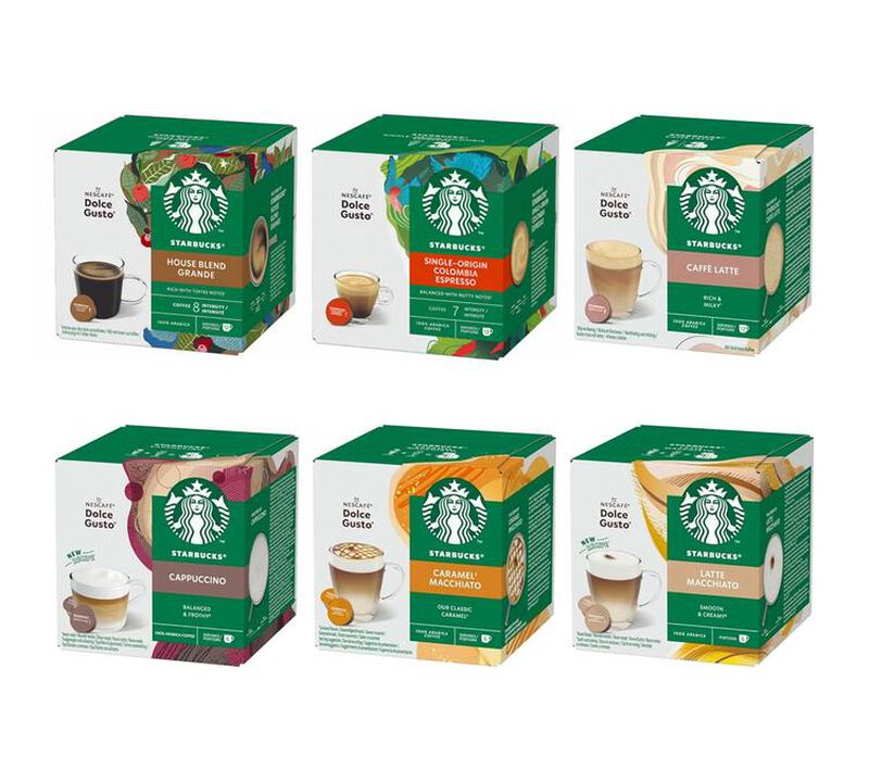 Starbucks Nescaf&eacute;* Dolce Gusto* Variety Pack x 72 image number 0