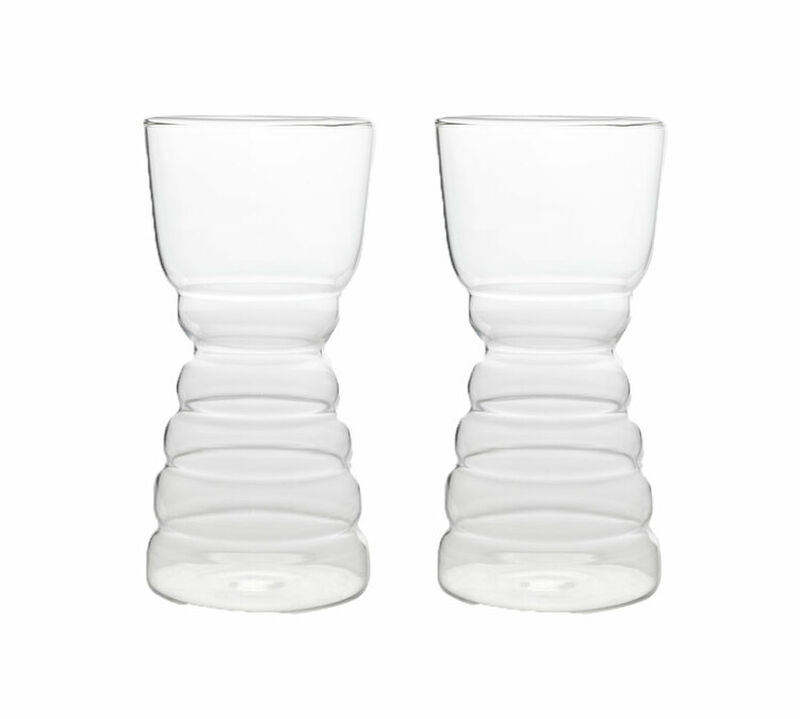 2 Verres Omagio caf&eacute; barista 240ml - COSY & TRENDY image number 0