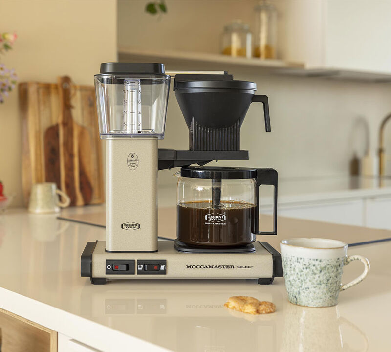 Filterkaffeemaschine Moccamaster KBG Select Sandbeige image number 8