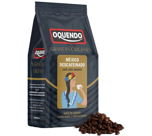 Oquendo Decaf Coffee Beans Mexico Decaf&eacute;inato - 250g