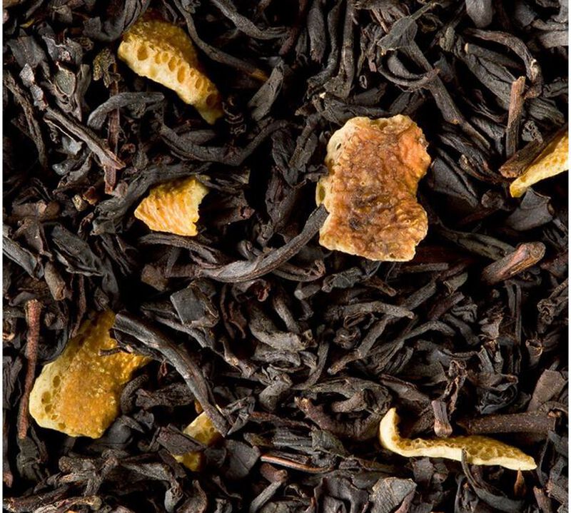 Dammann Fr&egrave;res - T&egrave; nero sfuso Arancia rossa 100 g image number 0