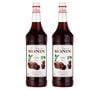 Sirop Monin - Cerise - 2 x 1 L image number 0