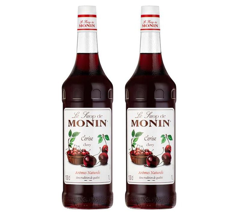 Sirop Monin - Cerise - 2 x 1 L image number 0