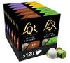 120 Nespresso* Original compatible capsules - Lungo assortment, 4 varieties - L'OR ESPRESSO image number 0