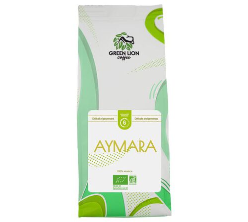 Green Lion Coffee - Caff&egrave; in grani Bio - Aymara 250 g