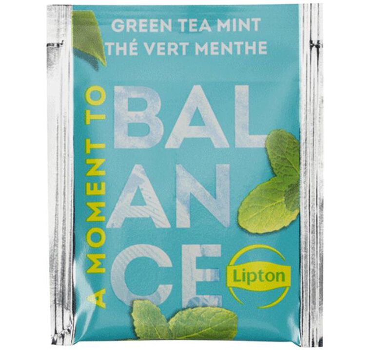 Lipton Mint Green Tea Feel Good Selection - 100 tea bags image number 2