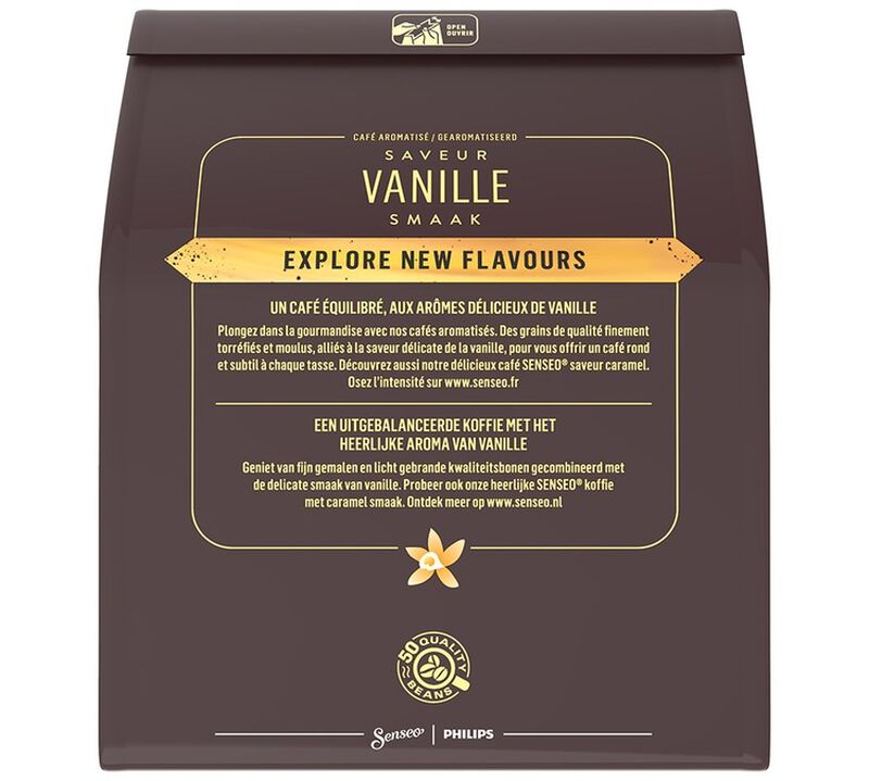 Senseo Vanilla-Flavoured Pods x 32 Senseo pods image number 1