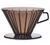 Black plastic 4-cup Kinto Dripper image