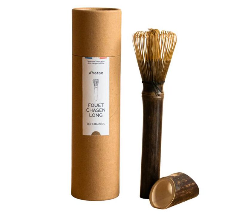 Anatae - Frusta per matcha impugnatura lunga- Chasen in bambou image number 0