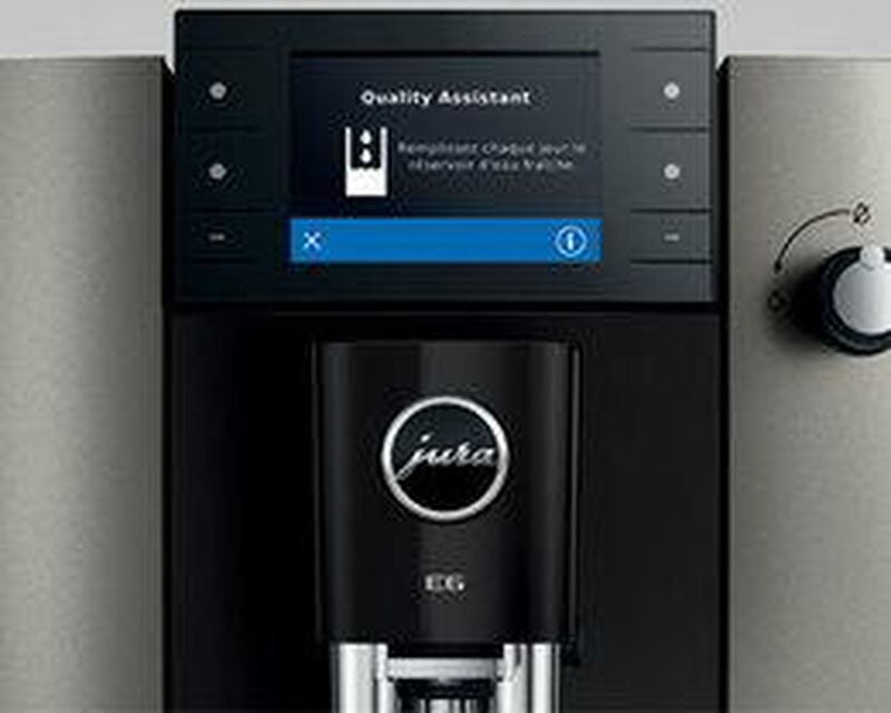 Expresso Broyeur JURA E6 (ED) - Dark Inox image number 6