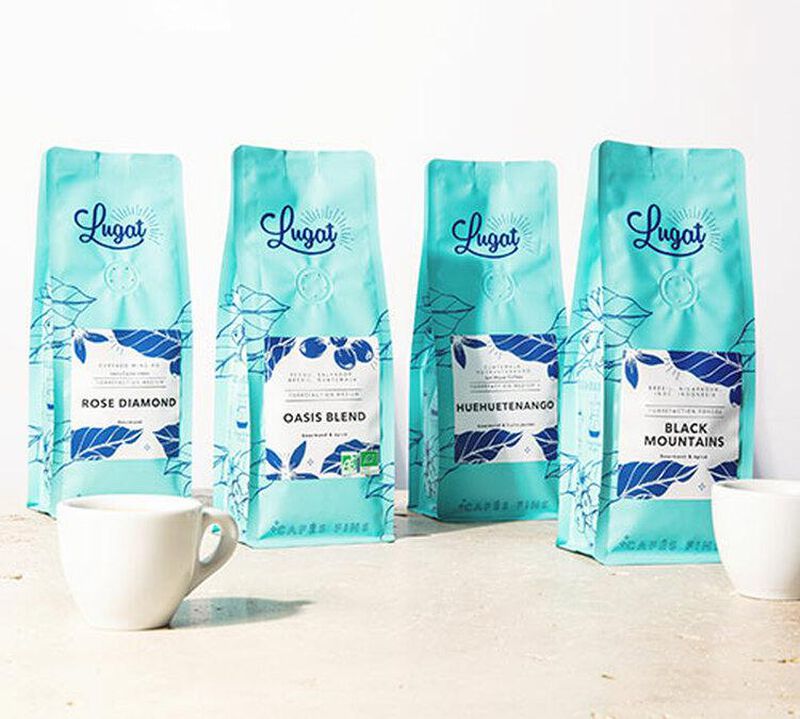 Caf&eacute;s Lugat Coffee Beans Moka Sidama Nyala - 10kg image number 1