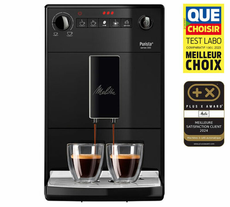 Expresso Broyeur MELITTA Purista&reg; F230-002 Pure Black Exclusive image number 4