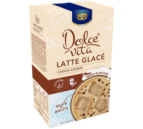 150 g - Caf&eacute; soluble - Latte glace Choco-cookie - DOLCE VITA