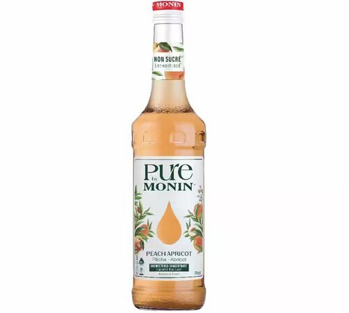 Pure by MONIN - P&ecirc;che et Abricot - 70 cl