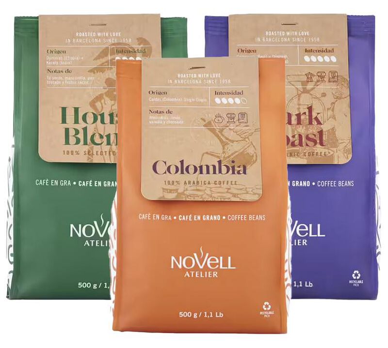 Novell Coffee Beans Discovery Pack Atelier Range - 3 x 500g image number 0