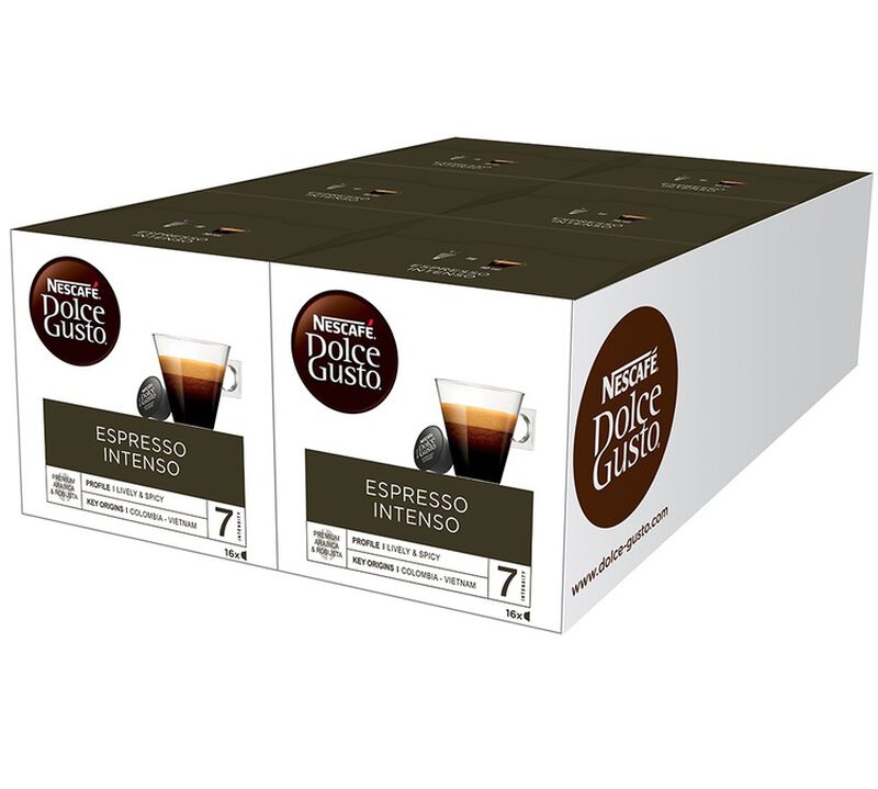 96 Espresso Intenso Pods - NESCAFE* DOLCE GUSTO* image number 0