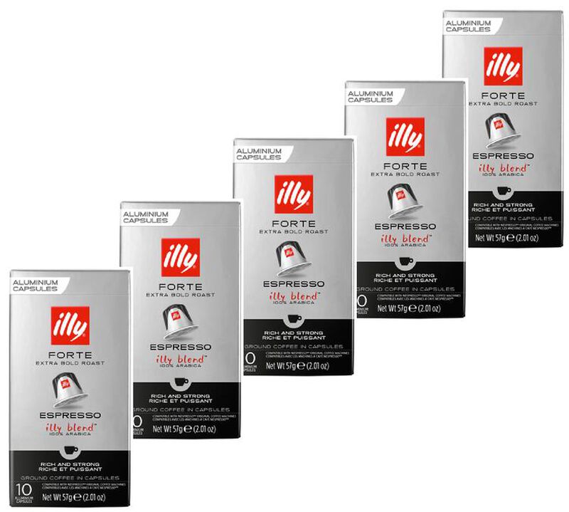 50 Nespresso* Original Compatible Capsules Torrefaction Forte &ndash; ILLY image number 0