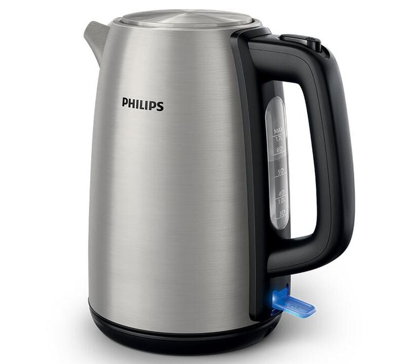 Bouilloire &eacute;lectrique Philips Daily m&eacute;tallique 1.7L HD9365/10 Inox image number 1