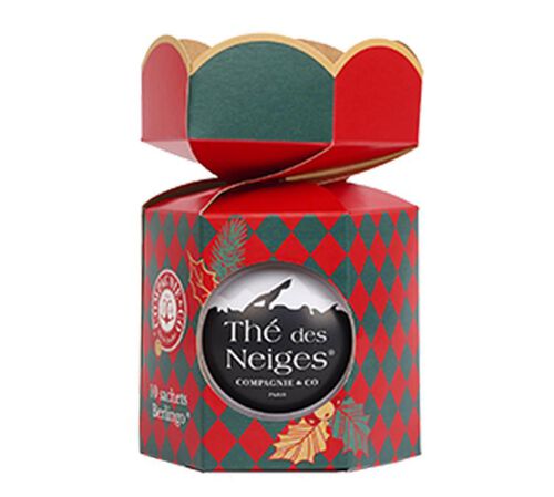 Compagnie Coloniale Christmas Tea Th&eacute; des Neiges Bauble - 10 pyramid bags