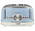 Grille Pain - Vintage 156 4 slices Bleu- 00C015604AR0 - ARIETE image