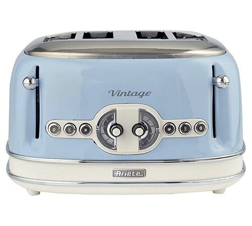 Grille Pain - Vintage 156 4 slices Bleu- 00C015604AR0 - ARIETE