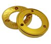Set of Eureka 65mm MAC64ITA-TI CP Titanium Burrs image number 0