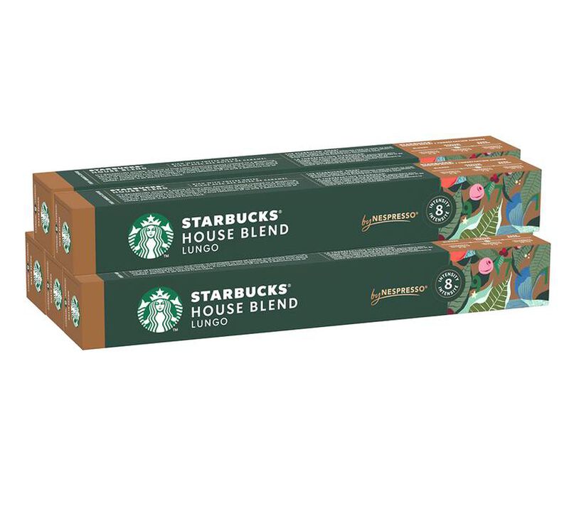 50 Nespresso* Original Compatible Capsules House Blend &ndash; STARBUCKS image number 0