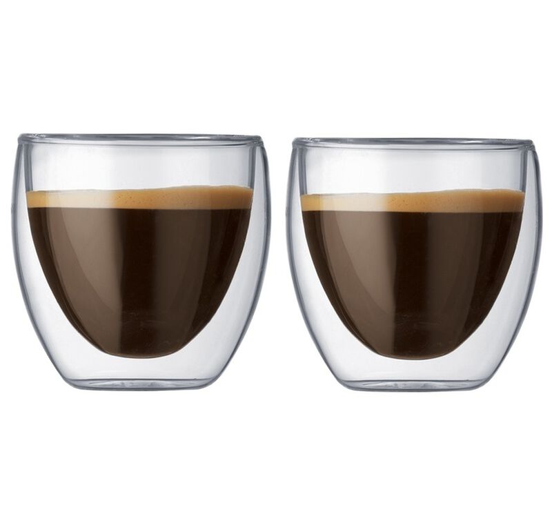 Bodum Set of 2 Pavina Glasses - 8cl image number 0