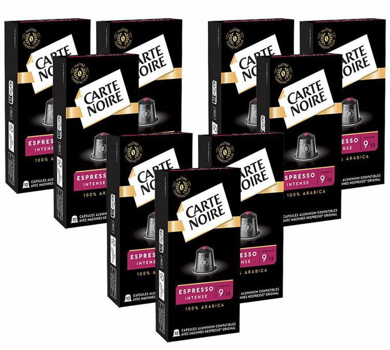 90 capsules compatibles Nespresso* Original Espresso Intense n&deg;9 - CARTE NOIRE image number 0
