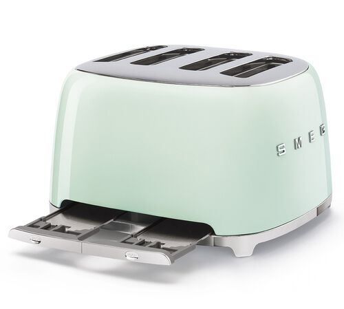 Grille-pain TSF03PGEU 4 tranches Vert d'Eau - SMEG image number 2