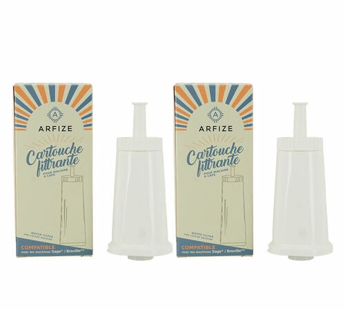 Cartouche filtrante compatible Sage&reg; / Breville&reg;* x2 - ARFIZE