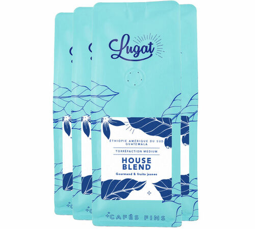 Lugat Coffee Beans House Blend - 1kg