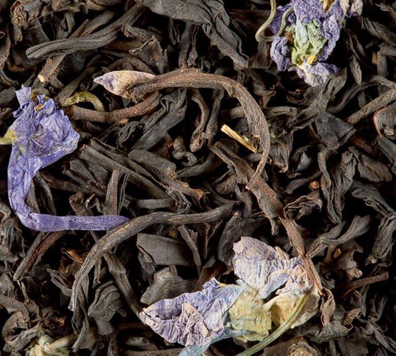 Th&eacute; Noir Violette - Vrac 100 g - DAMMANN FR&Egrave;RES image number 0