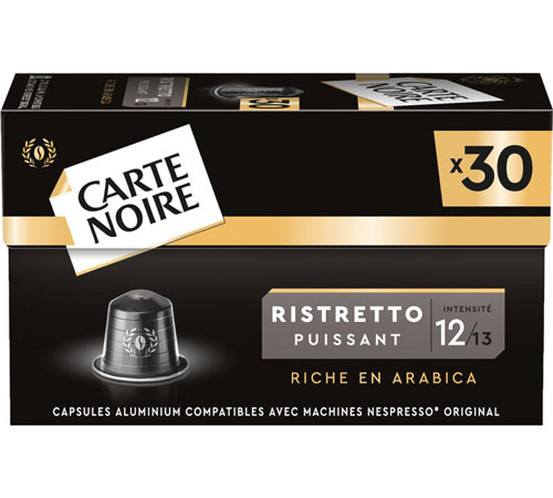 240 capsules compatibles Nespresso* Original Ristretto Puissant n&deg;12 - CARTE NOIRE image number 1