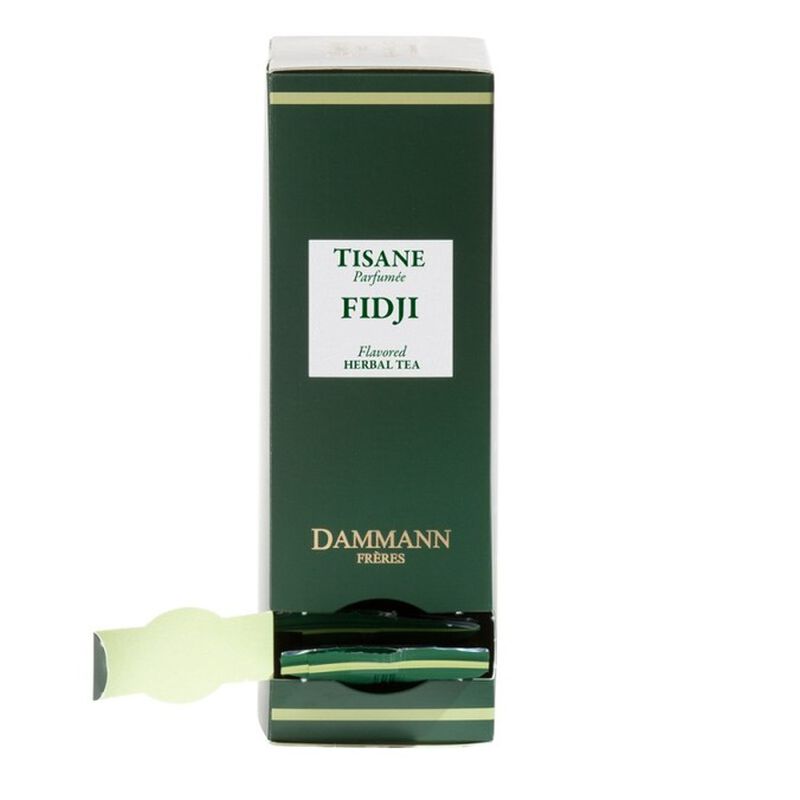 Fidji herbal tea - 24 Cristal&reg; sachets - Dammann Fr&egrave;res image number 1