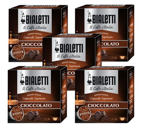 Bialetti - 60 capsule Bialetti Mokespresso Cioccolato
