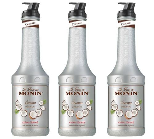 Lot de 3 Smoothies Fruit de Monin - Coco - 3 x 1L