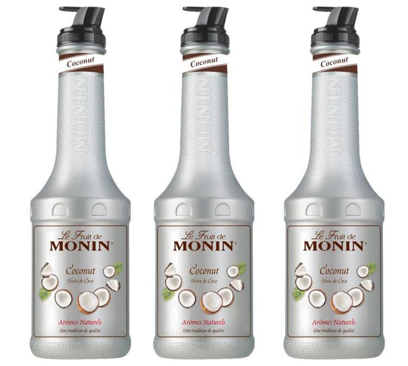 Lot de 3 Smoothies Fruit de Monin - Coco - 3 x 1L image number 0
