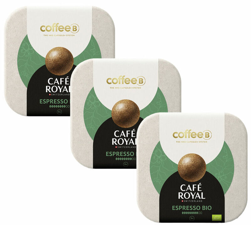 27 Boules de caf&eacute; Espresso Bio Compatible CoffeeB - CAF&Eacute; ROYAL image number 0