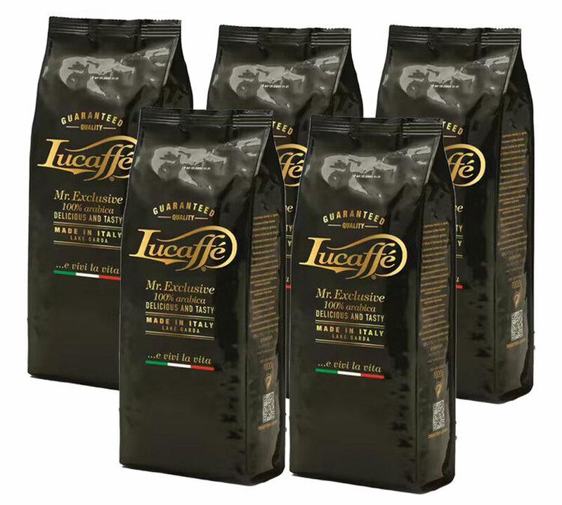 5 Kg Caf&eacute; en grain Mr Exclusive - Lucaffe image number 0