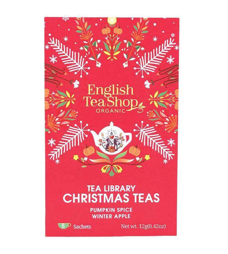 Coffret infusions de No&euml;l - Livre de No&euml;l - 8 sachets - ENGLISH TEA SHOP image number 0
