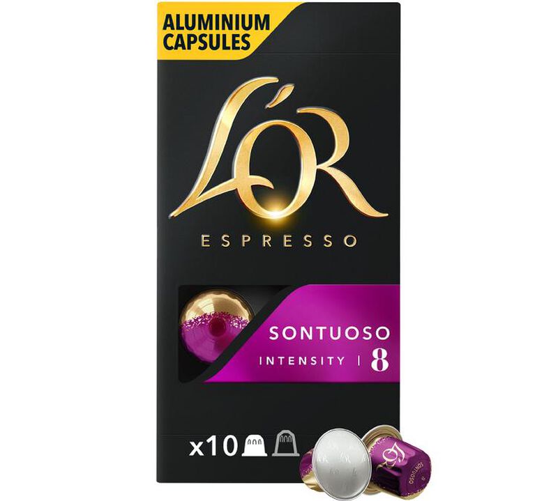 50 Nespresso* Original Compatible Capsules Sontuoso &ndash; L'OR ESPRESSO image number 1